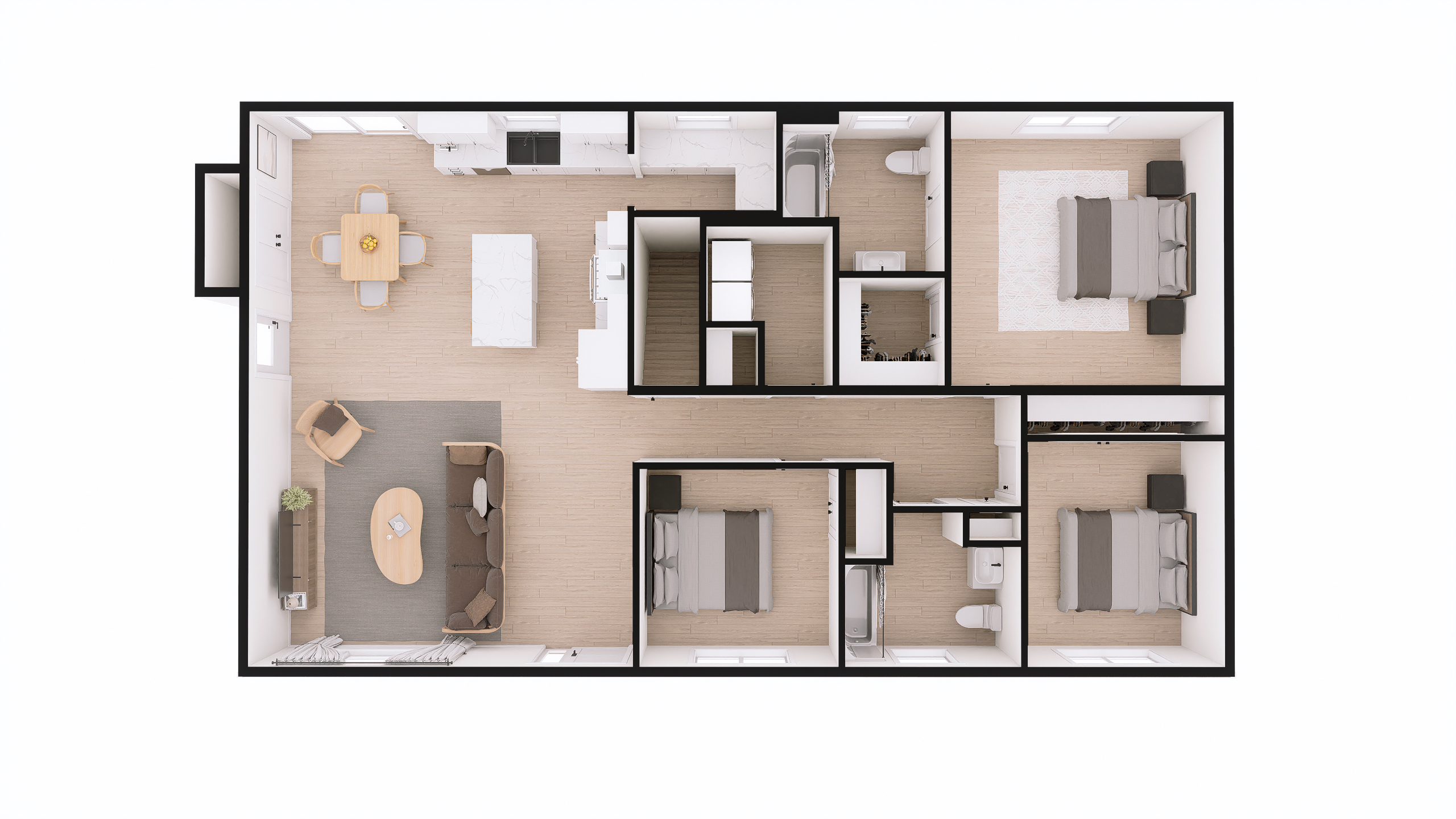 Clermont 3D Floor Plan