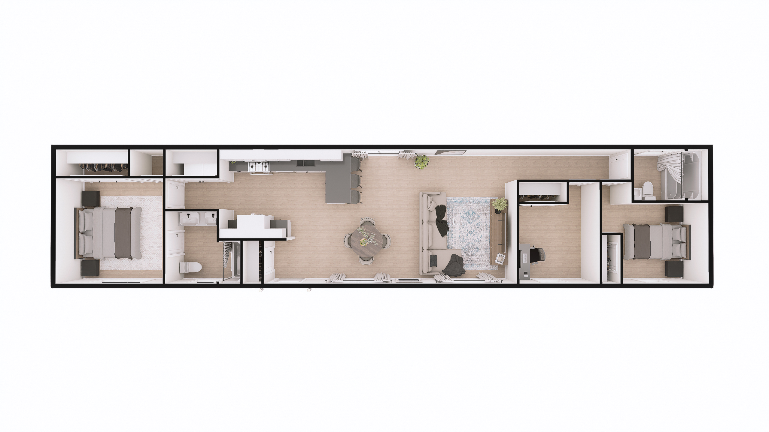 The Courtland 3d floorplan